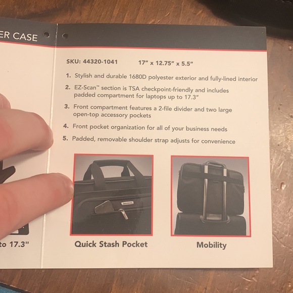 Samsonite Checkpoint-Friendly Computer Case - Picture 13 of 16